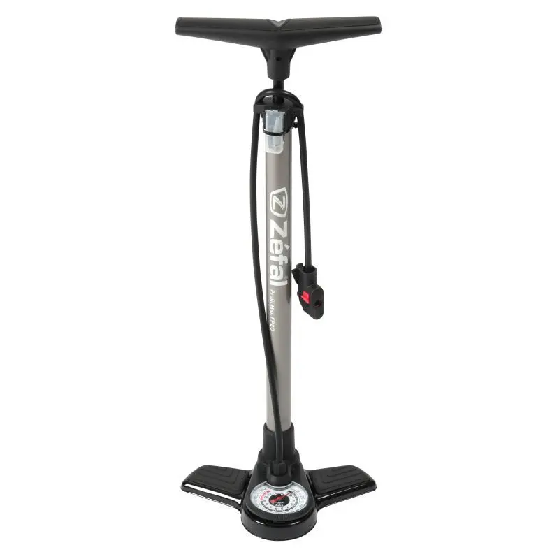 HINCHADOR TALLER ZEFAL PROFIL MAX FP20 CON MANOMETRO PLATA