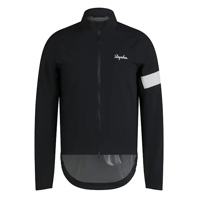 Men's Core Rain Jacket - Black/White