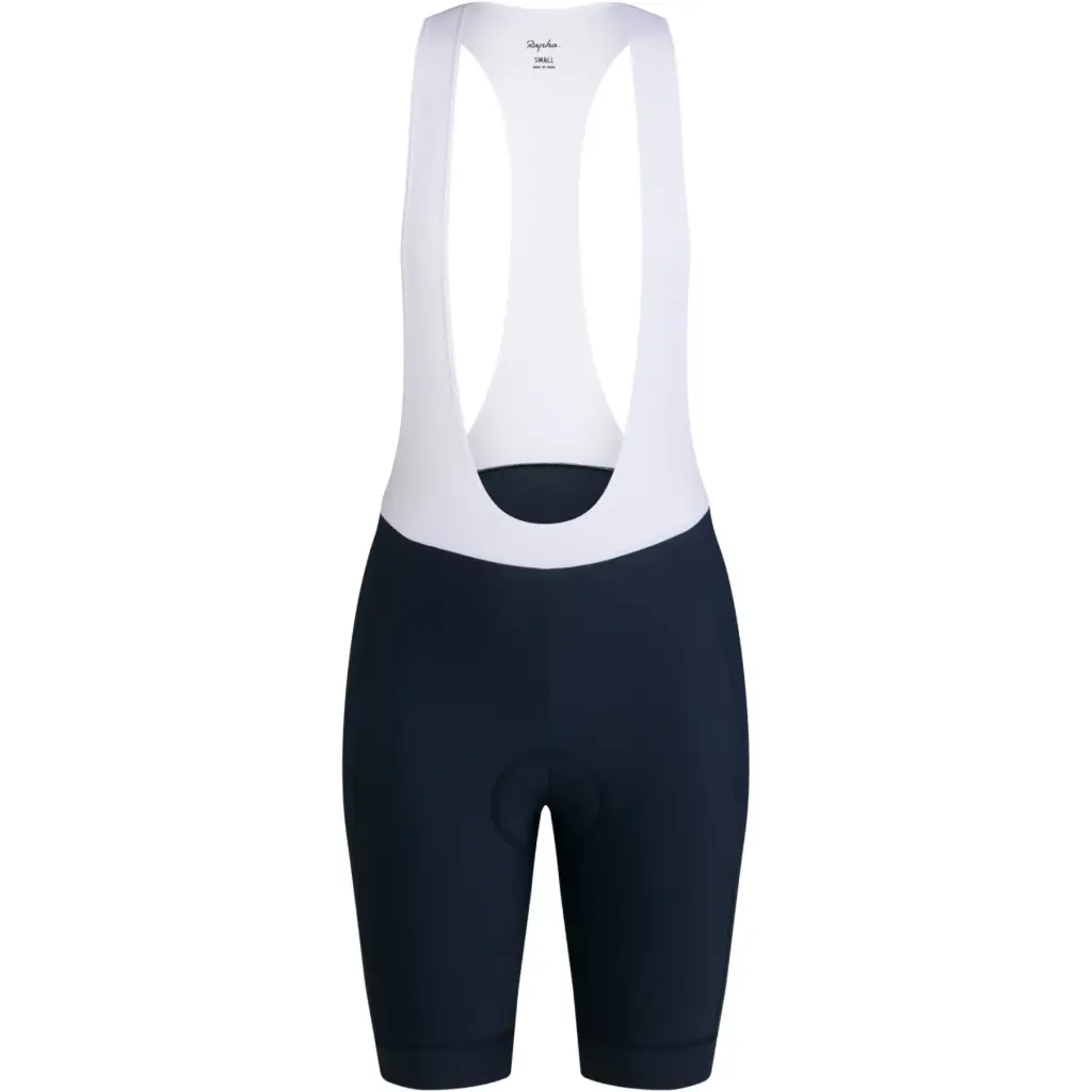 Women's Core Bib Shorts - Dark Navy/White