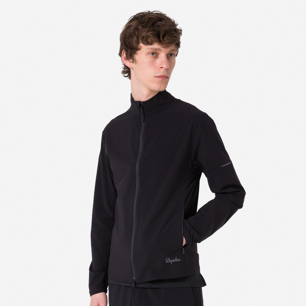 Men's Active Jacket - Medium - Black/Grey