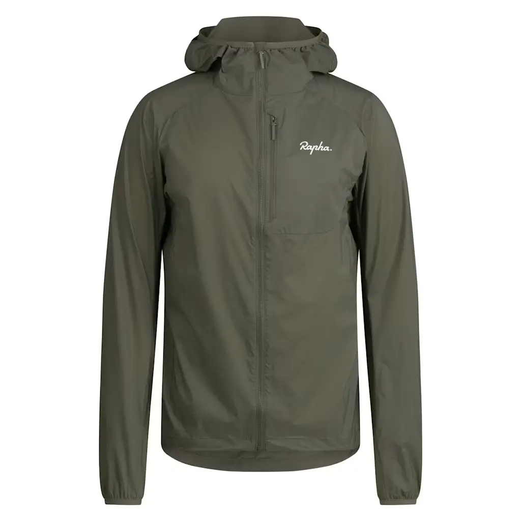 MEN'S TRAIL LIGHTWEIGHT JACKET GREEN/WHITE 