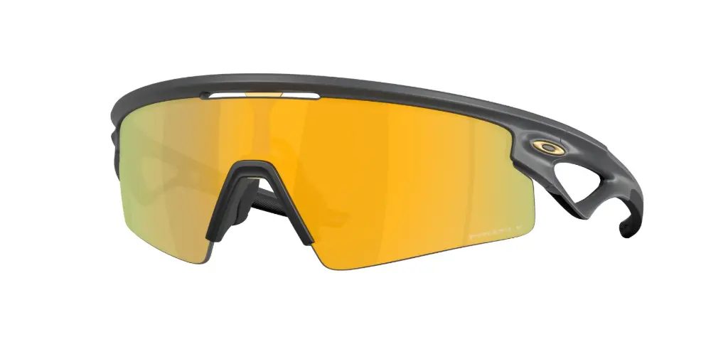 SUNGLASSES WITH CASE Sphaera Strike Matte Crbn w/PRZM 24K Polar