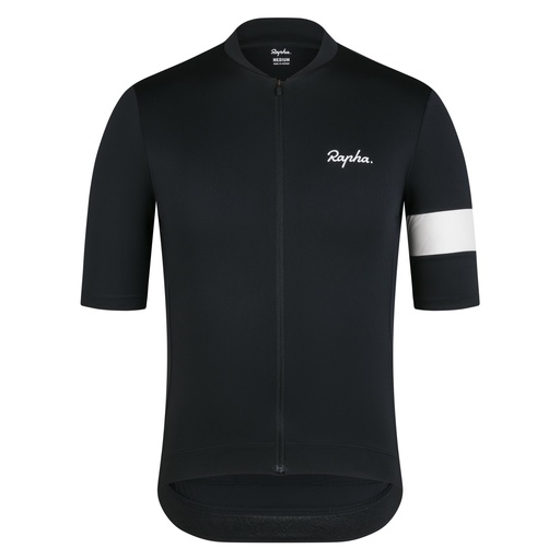 [COR05XXBLWSML] Men's Core Jersey - Small - Black/White