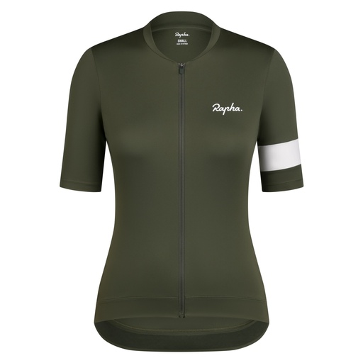 [WOR05XXDDWSML] Women's Core Jersey - Deep Depths / White Alyssum