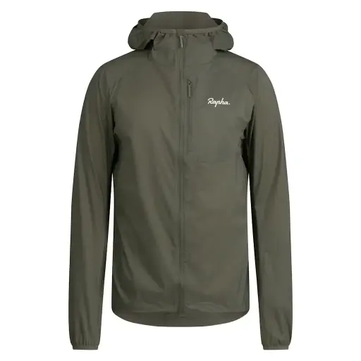 MEN'S TRAIL LIGHTWEIGHT JACKET GREEN/WHITE 